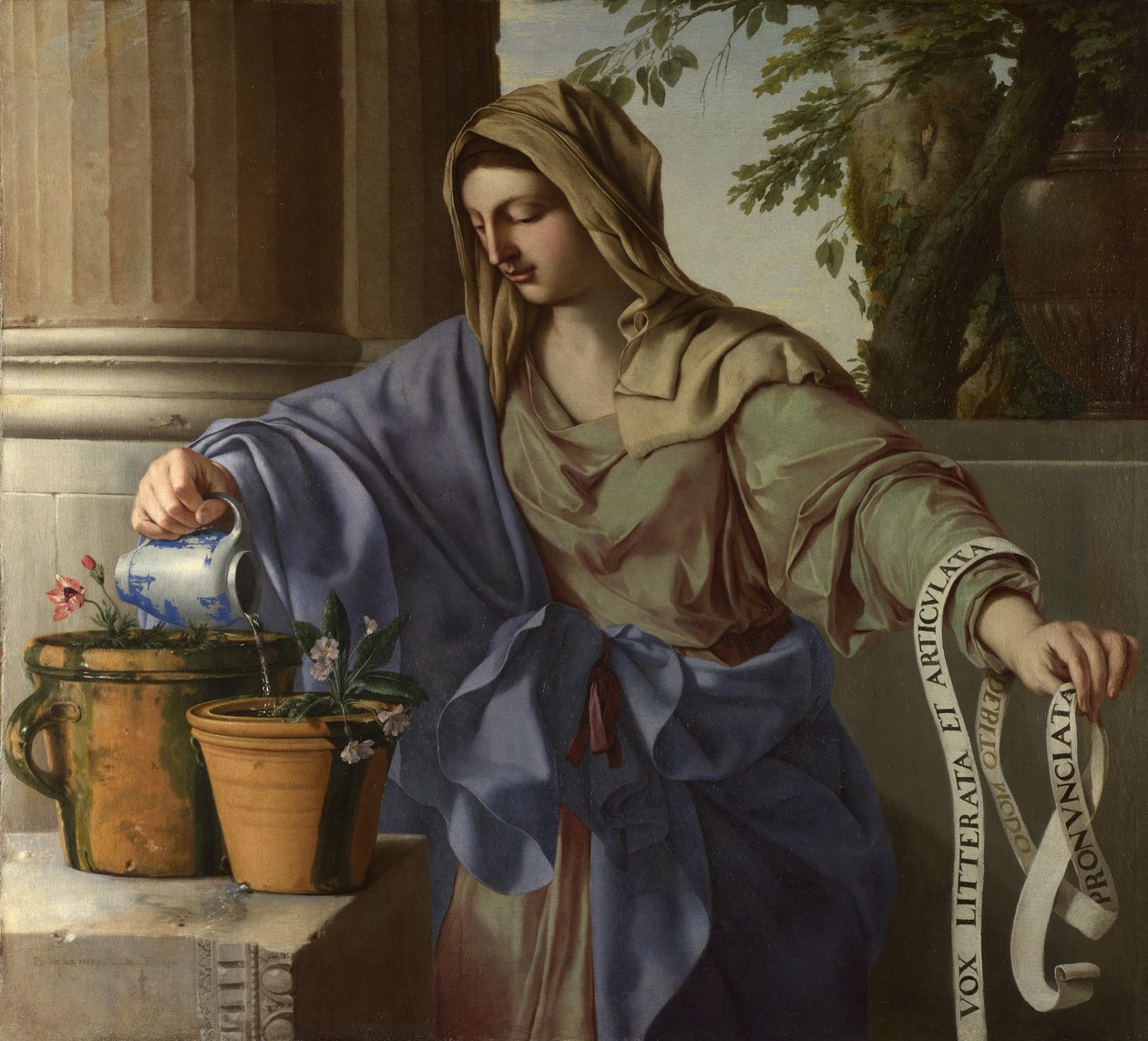Allegoria della grammatica, 1650 da Laurent La Hyre de