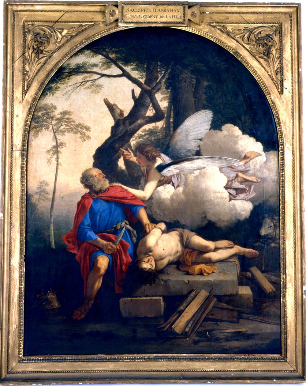 Il sacrificio di Abramo da Laurent de la Hyre