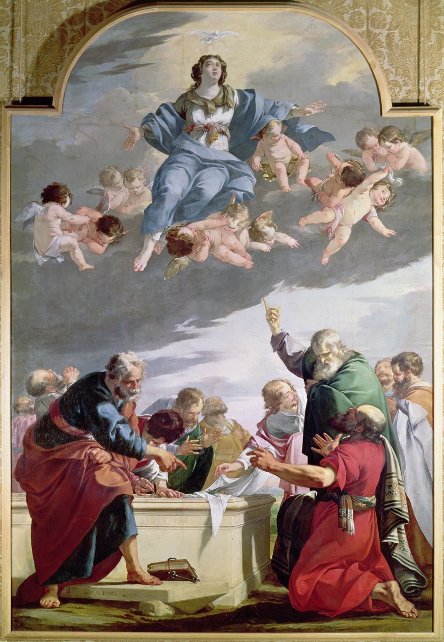 Assunzione della Vergine, 1635 da Laurent de la Hyre