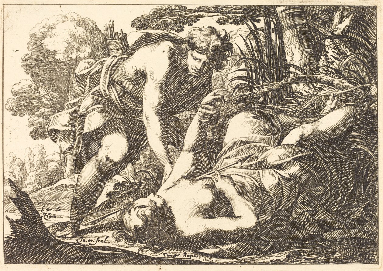 Cefalo e Procri da Laurent de la Hyre