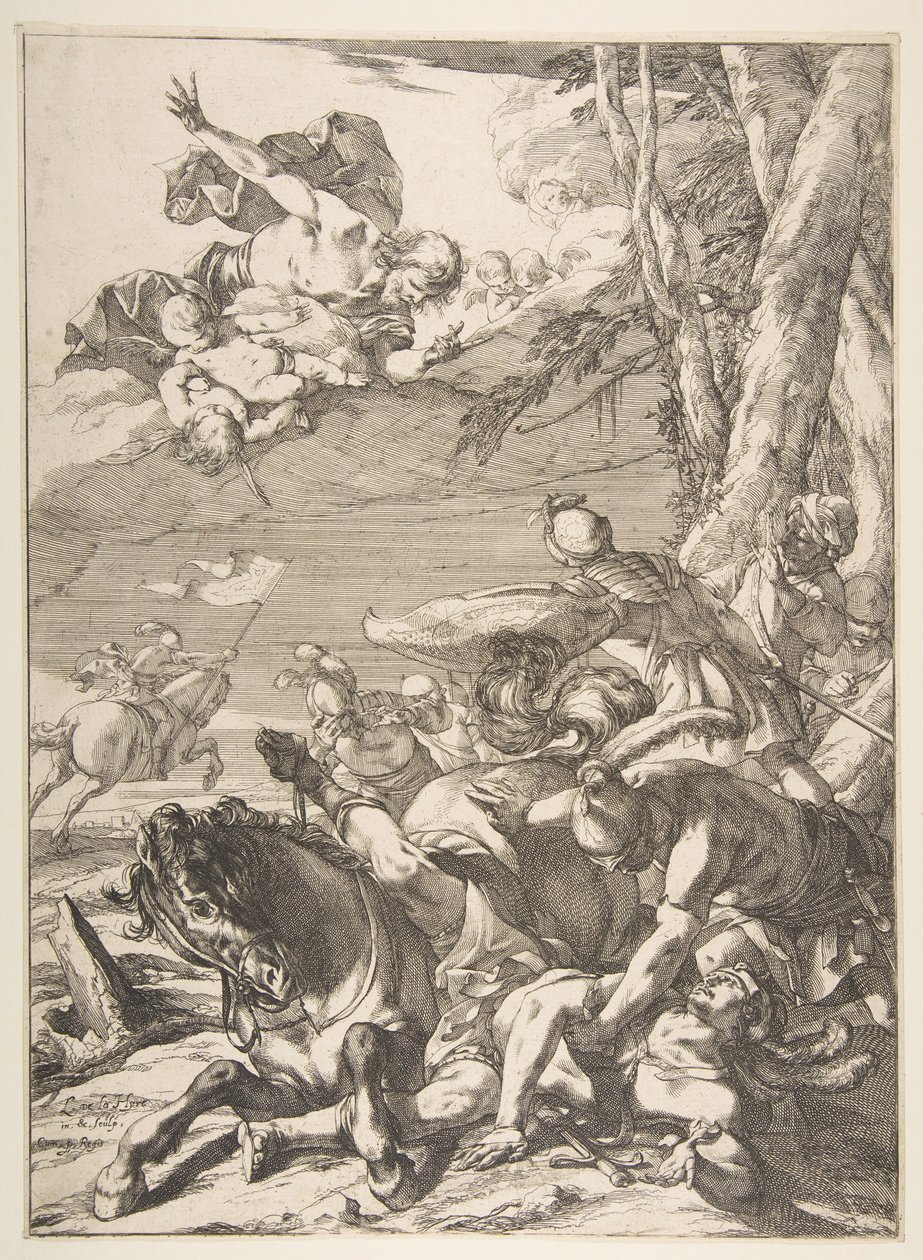 Conversione di San Paolo da Laurent de la Hyre