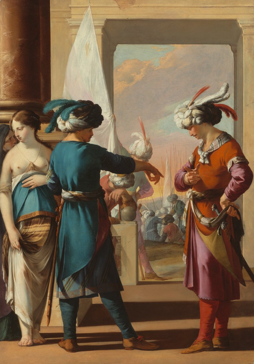 Panthea, Ciro e Araspas da Laurent de la Hyre