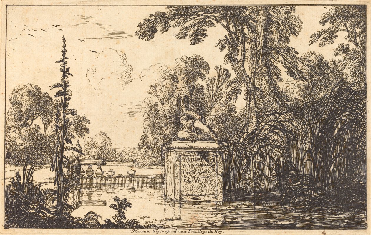 Piscina in un giardino formale da Laurent de la Hyre
