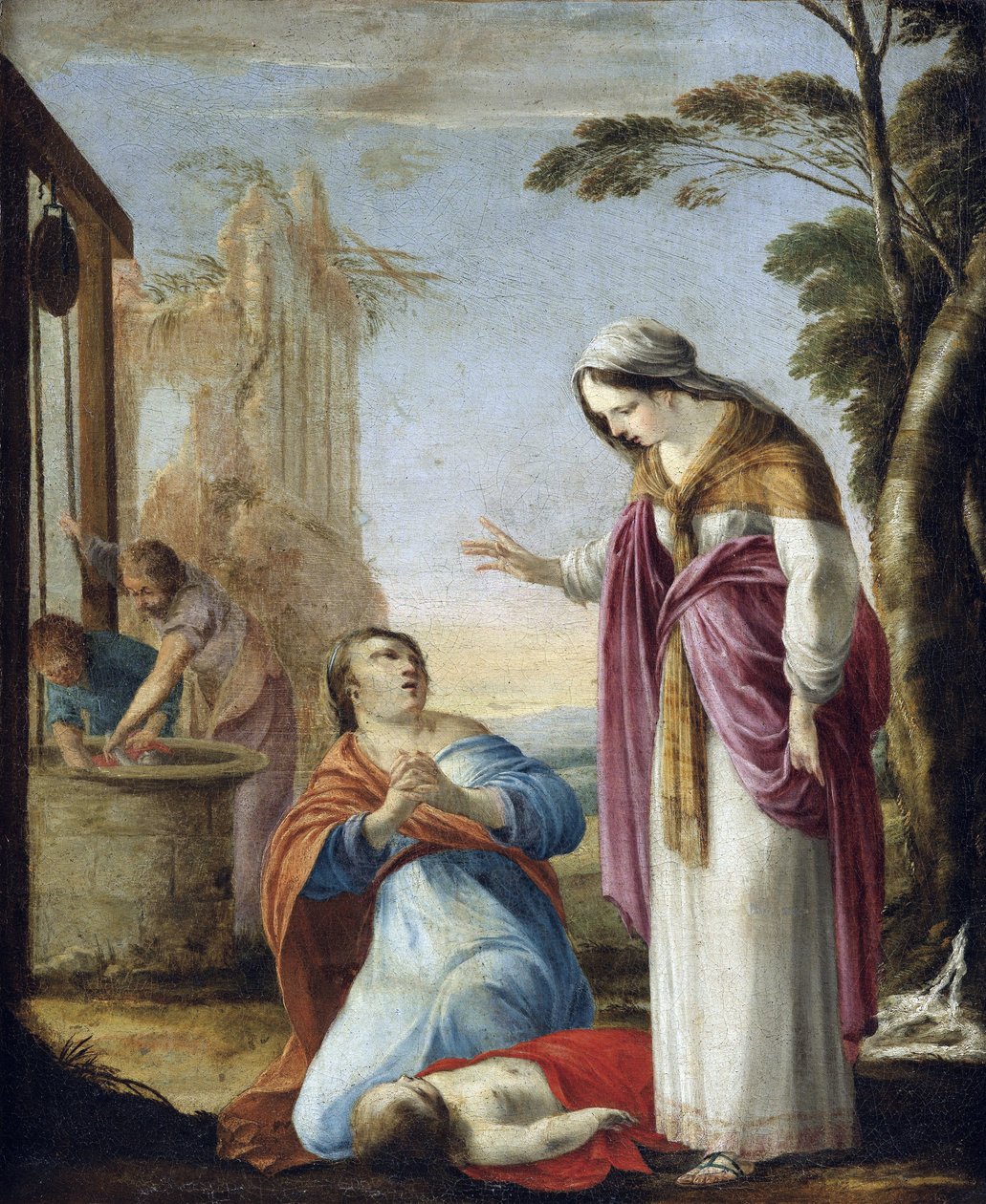 Il miracolo di Santa Elisabetta di Turingia da Laurent de la Hyre