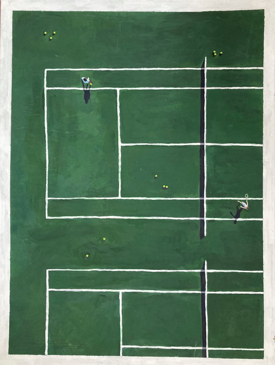 Amore, 2025 (acrilico su tela) da Laurie Michaels