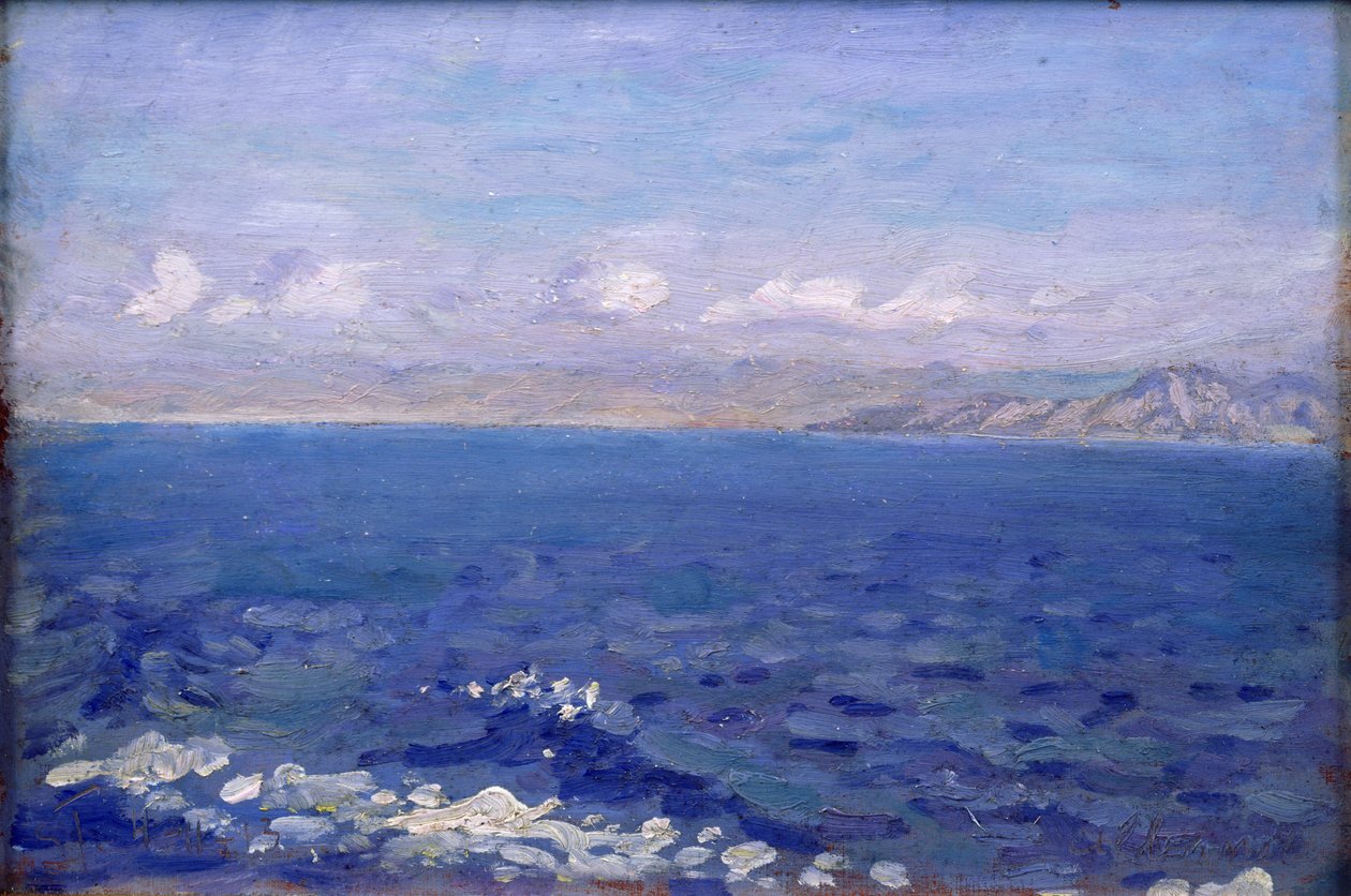 Il mare albanese da Laurits Regner Tuxen