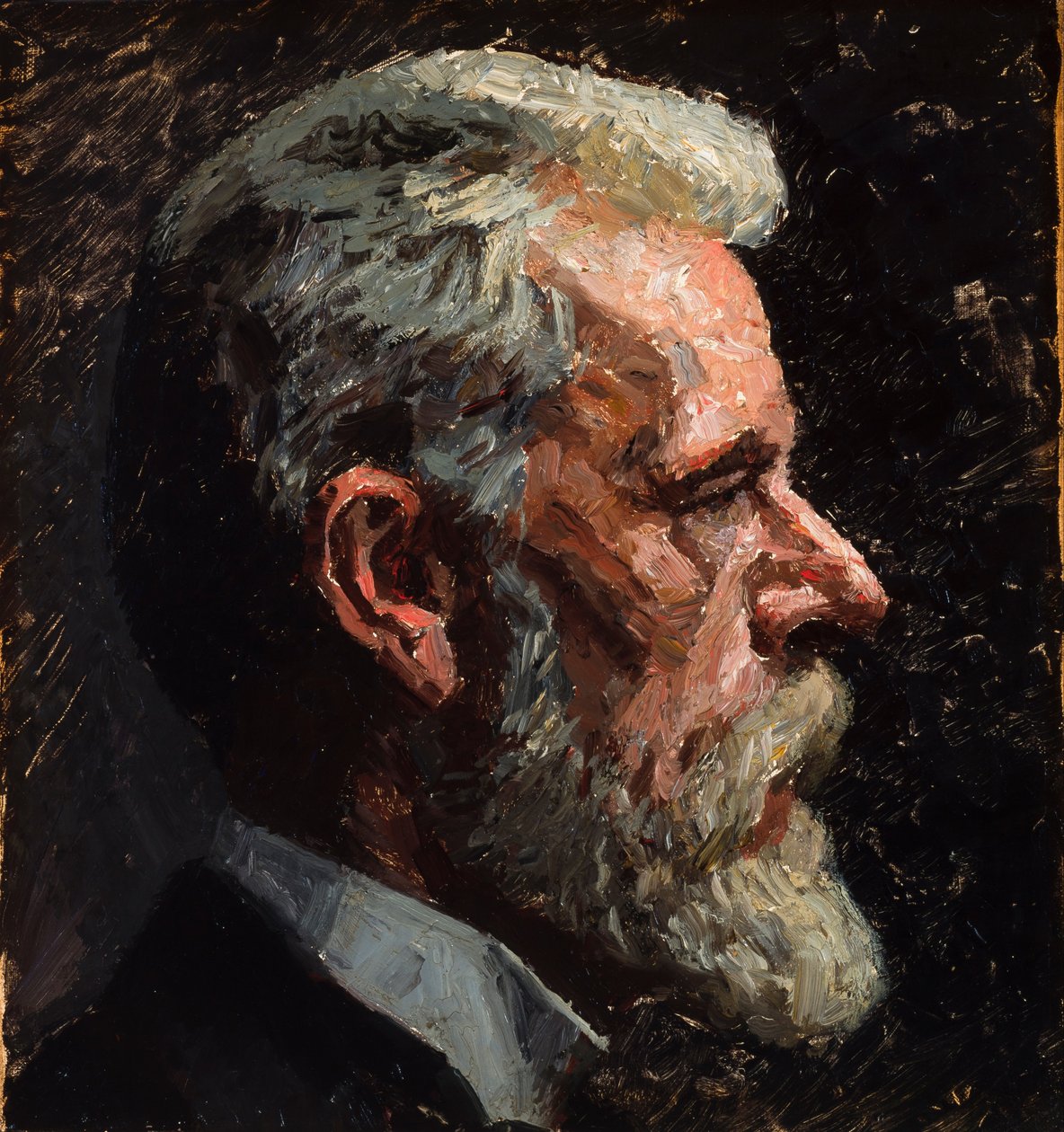 Autoritratto da Laurits Regner Tuxen