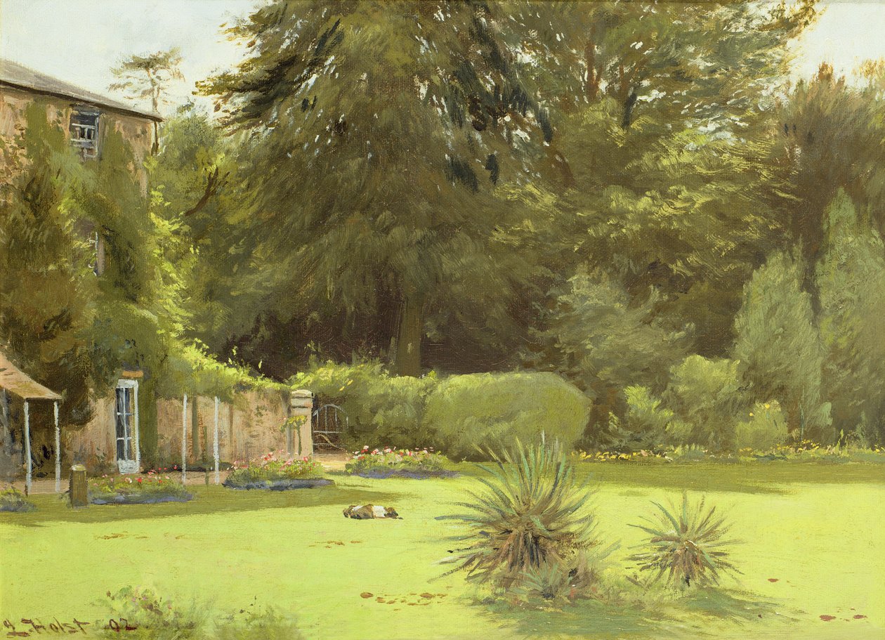 Un prato estivo da Laurits Bernard Holst