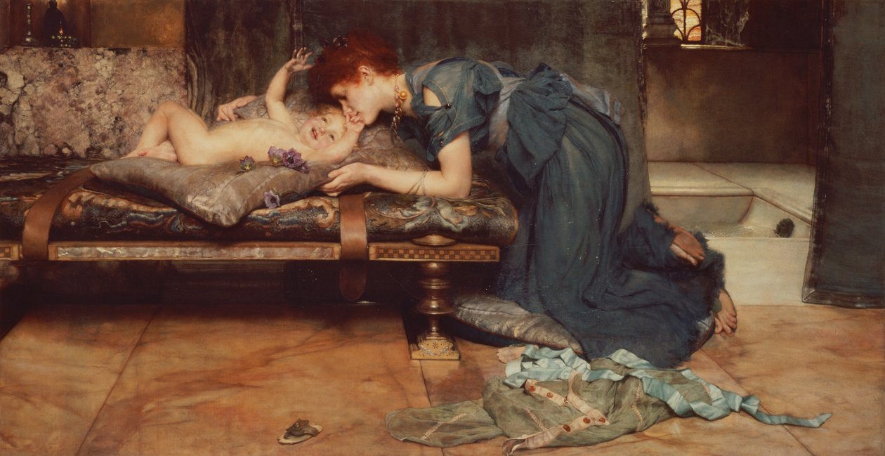 Un paradiso terrestre, 1891 da Lawrence Alma Tadema