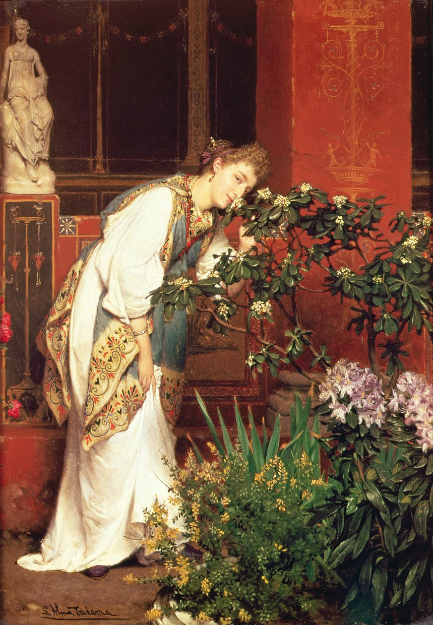 Nel peristilio, 1866 da Lawrence Alma Tadema