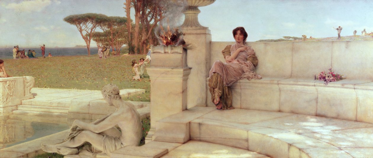 La voce della primavera da Lawrence Alma Tadema