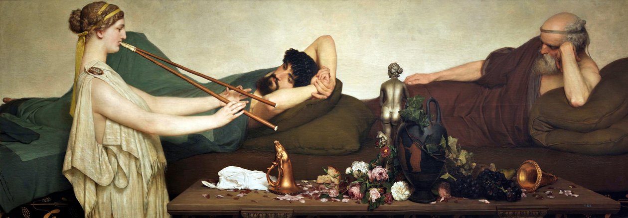 Scena pompeiana o La siesta da Lawrence Alma Tadema