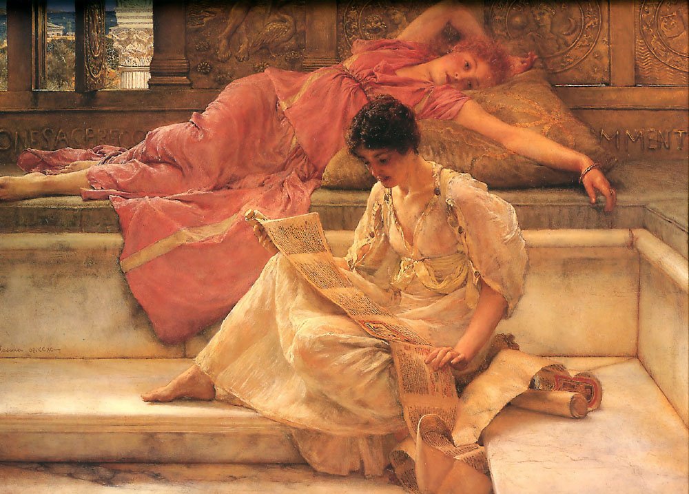Poeta preferito da Lawrence Alma Tadema