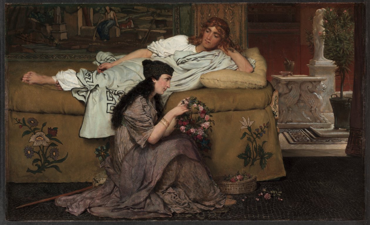 Glauco e Nidia da Lawrence Alma Tadema