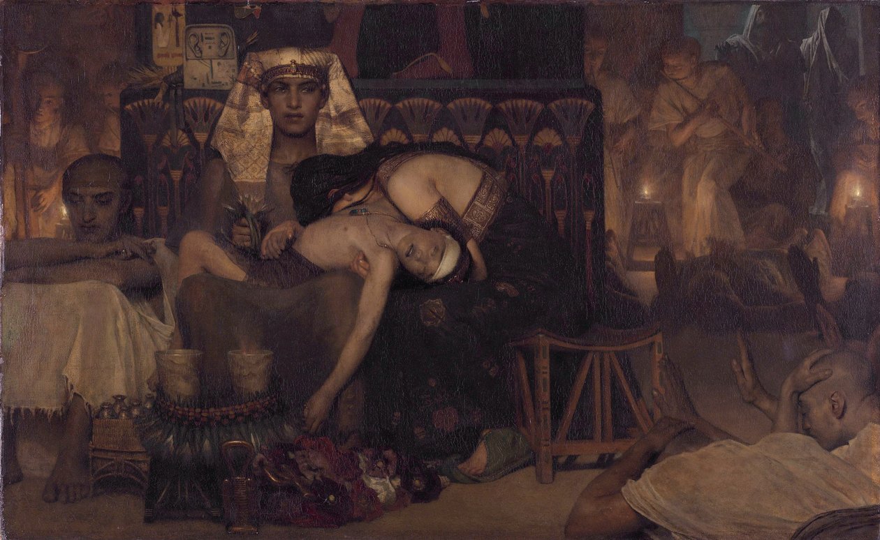 Olandese: Morte del primogenito del faraone (Es. 12:29) Morte del primogenito del faraone (Es. 12:29) da Lawrence Alma Tadema
