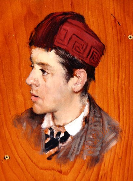 Sir Herbert Thompson, Bart., c.1877 da Lawrence Alma Tadema