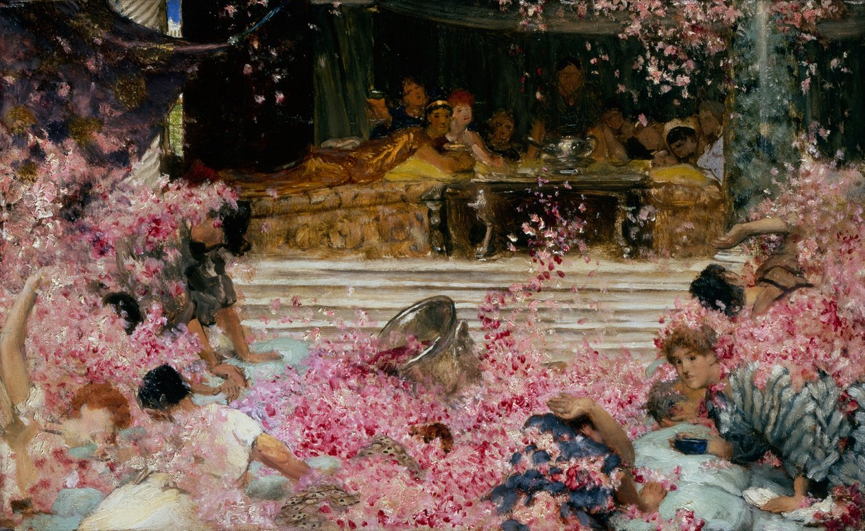 Studio per Le rose di Eliogabalo da Lawrence Alma Tadema