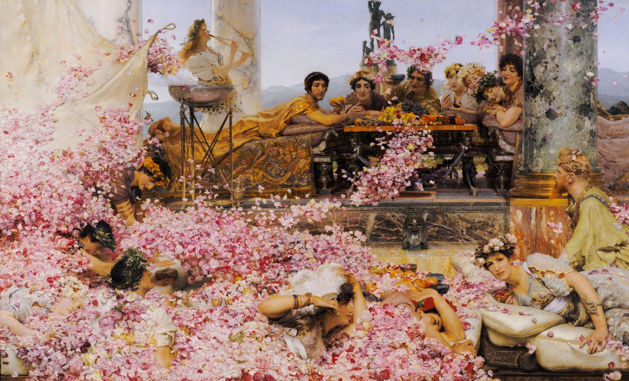 Le rose di Eliogabalo da Lawrence Alma Tadema