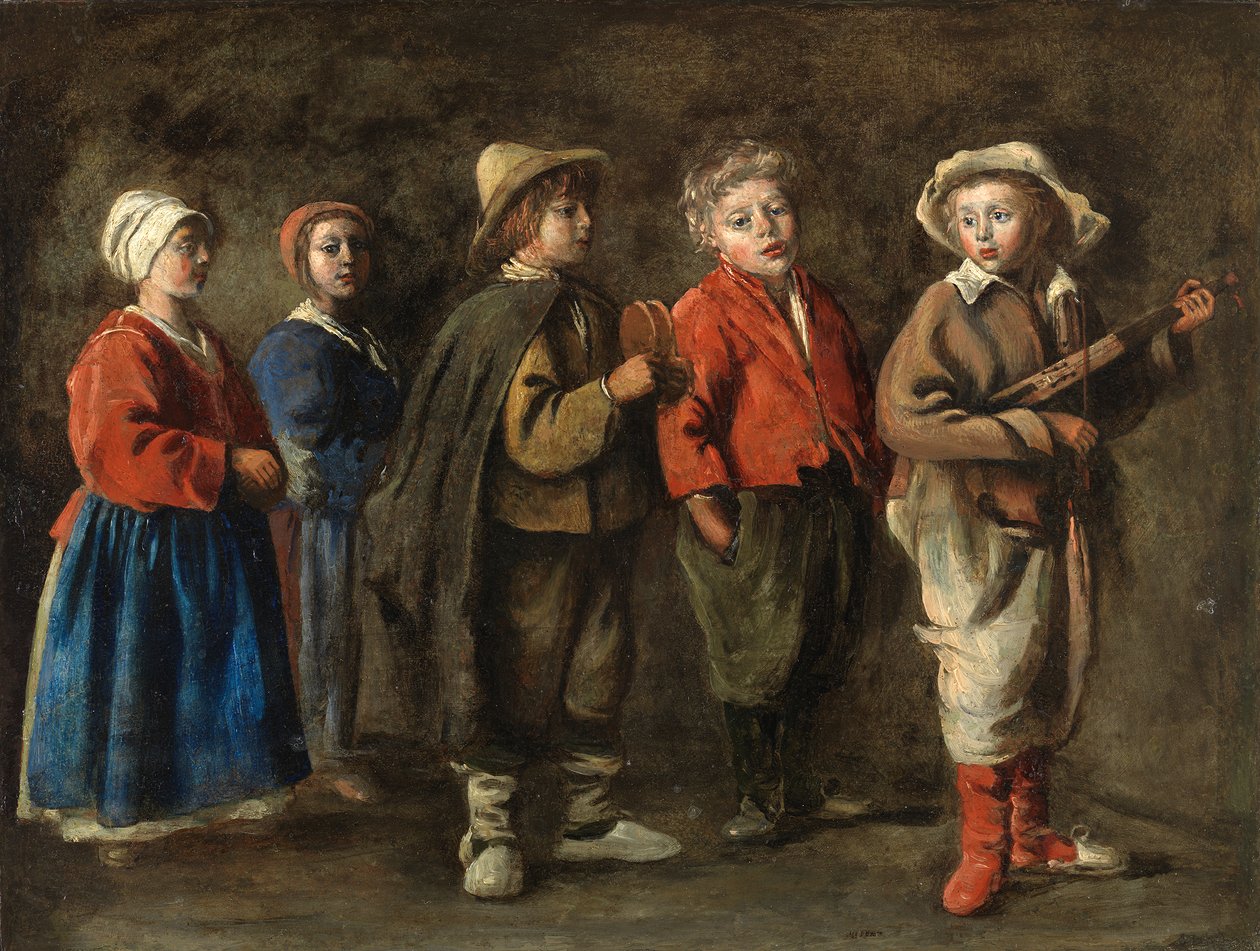 Antoine Le Nain - I giovani musicisti, 1640 ca. da Le Nain Brothers