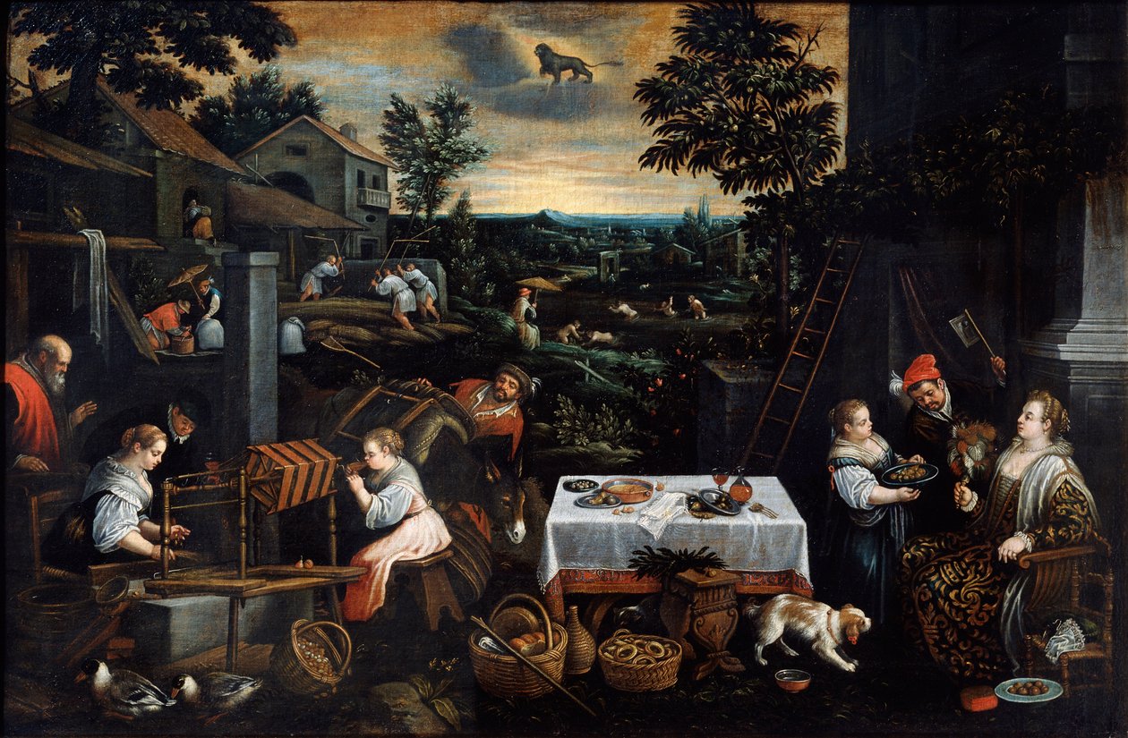 Luglio dalla serie Le Stagioni da Leandro Bassano