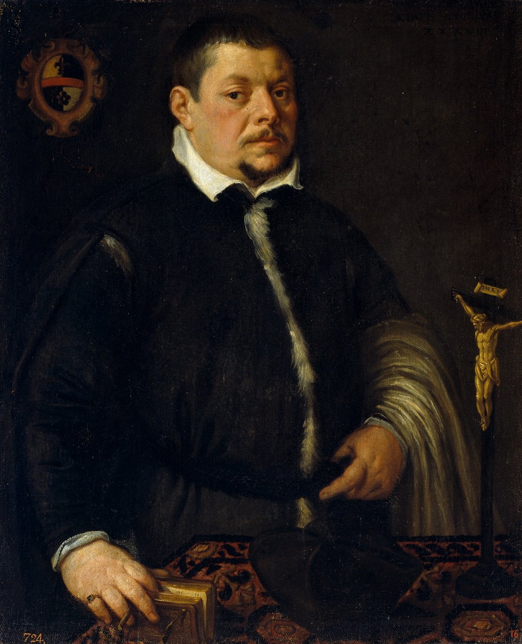 Magistrato con crocifisso da Leandro Bassano