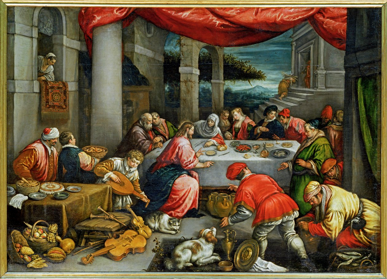 Les Noces de Cana - Il matrimonio a Cana ... da Leandro da Ponte Bassano