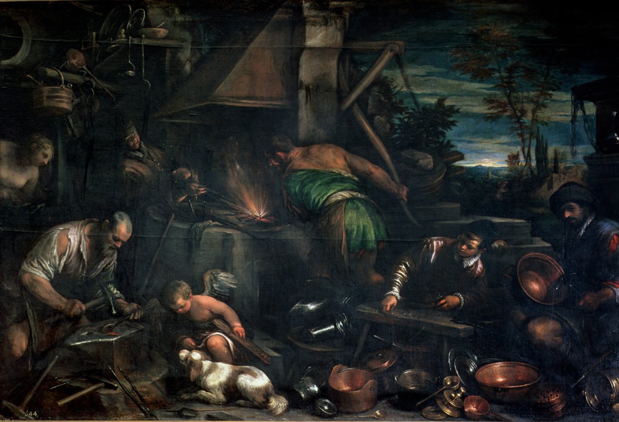 La fucina di Vulcano da Leandro da Ponte Bassano