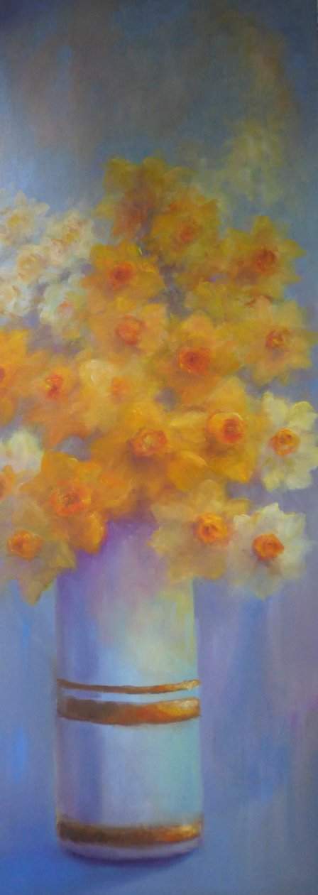 Vaso di narcisi, 2018 da Lee Campbell
