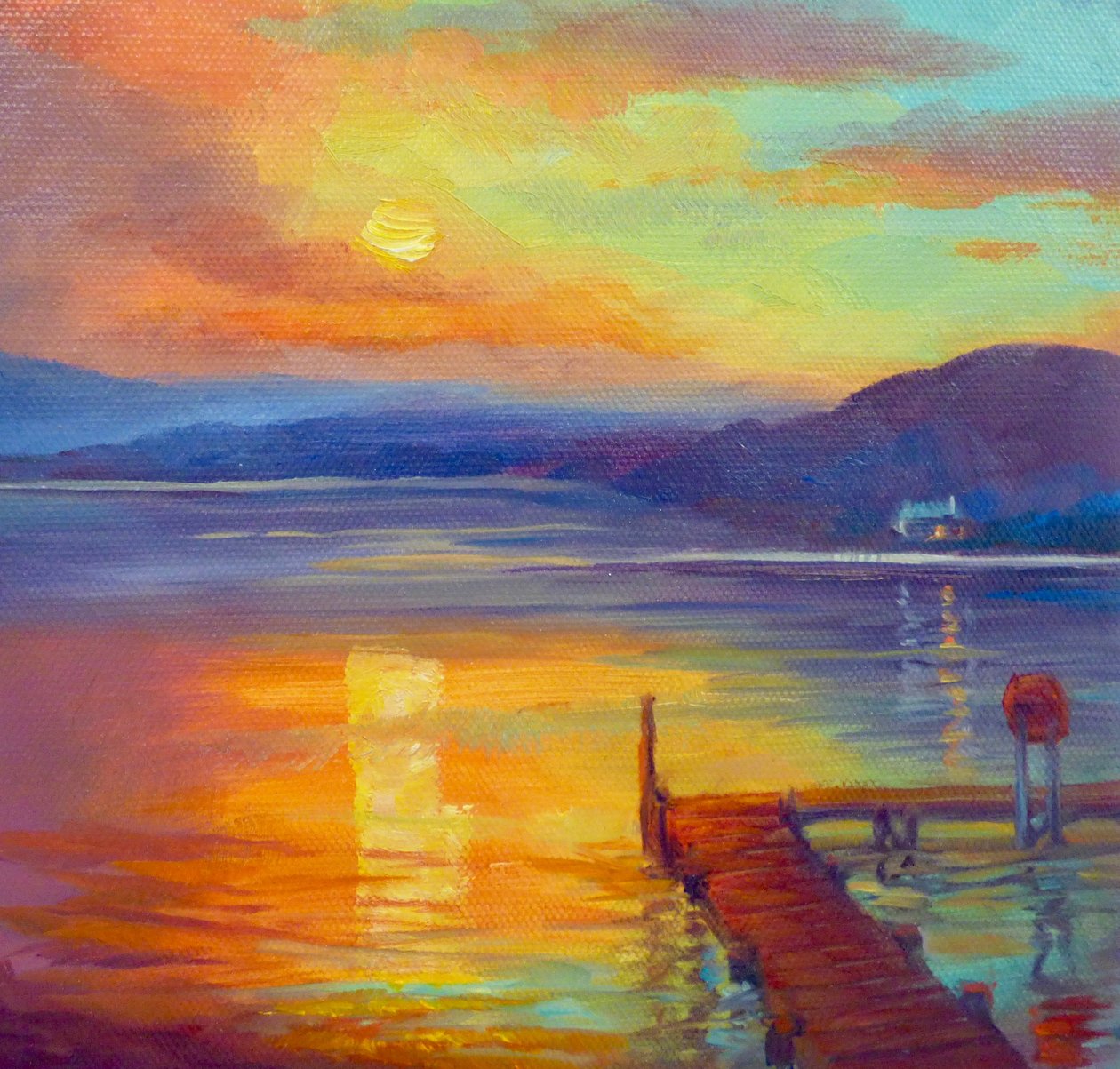 Molo, Isola di Bute, 2019 da Lee Campbell