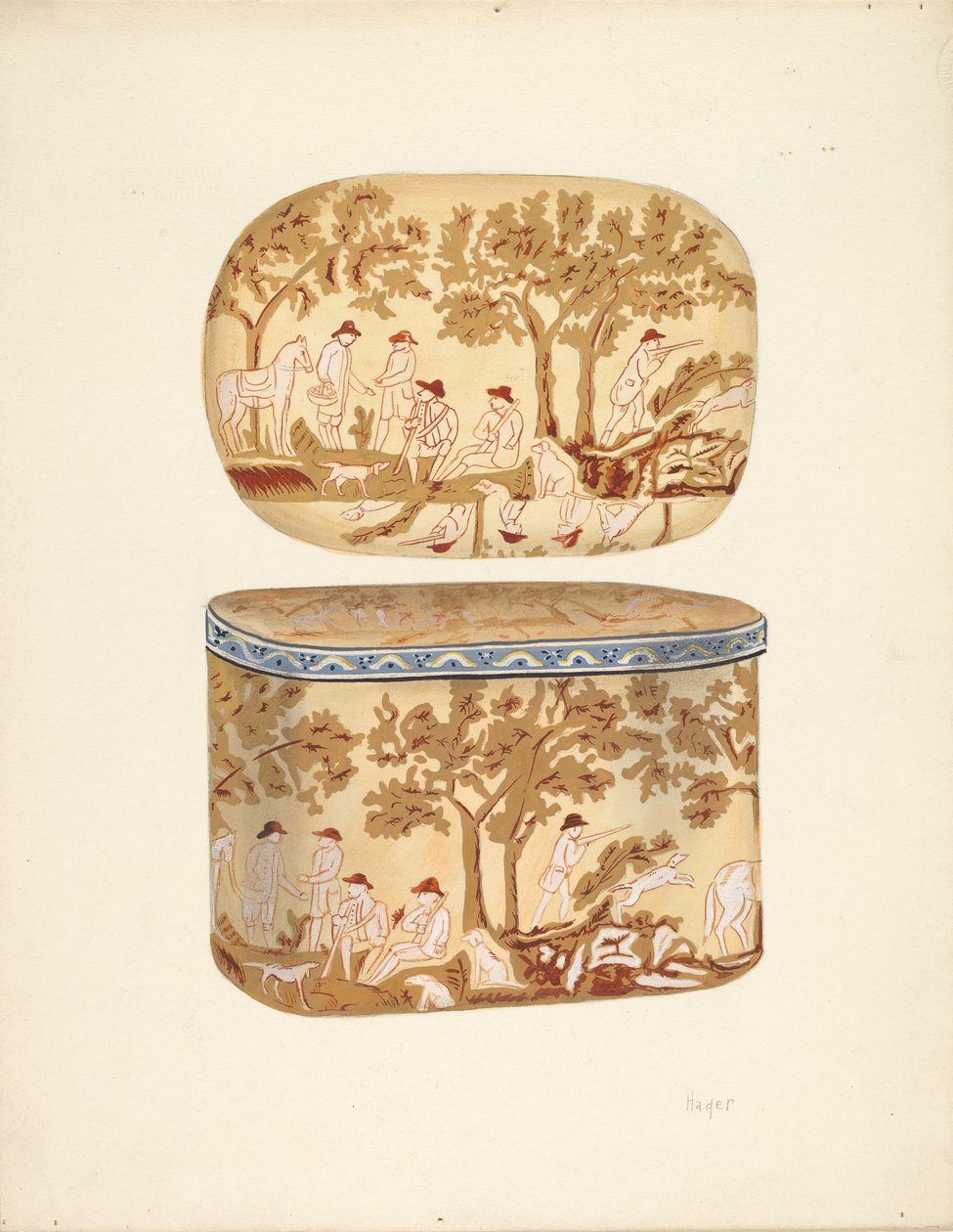 Scatola per cappelli da Lee Hager