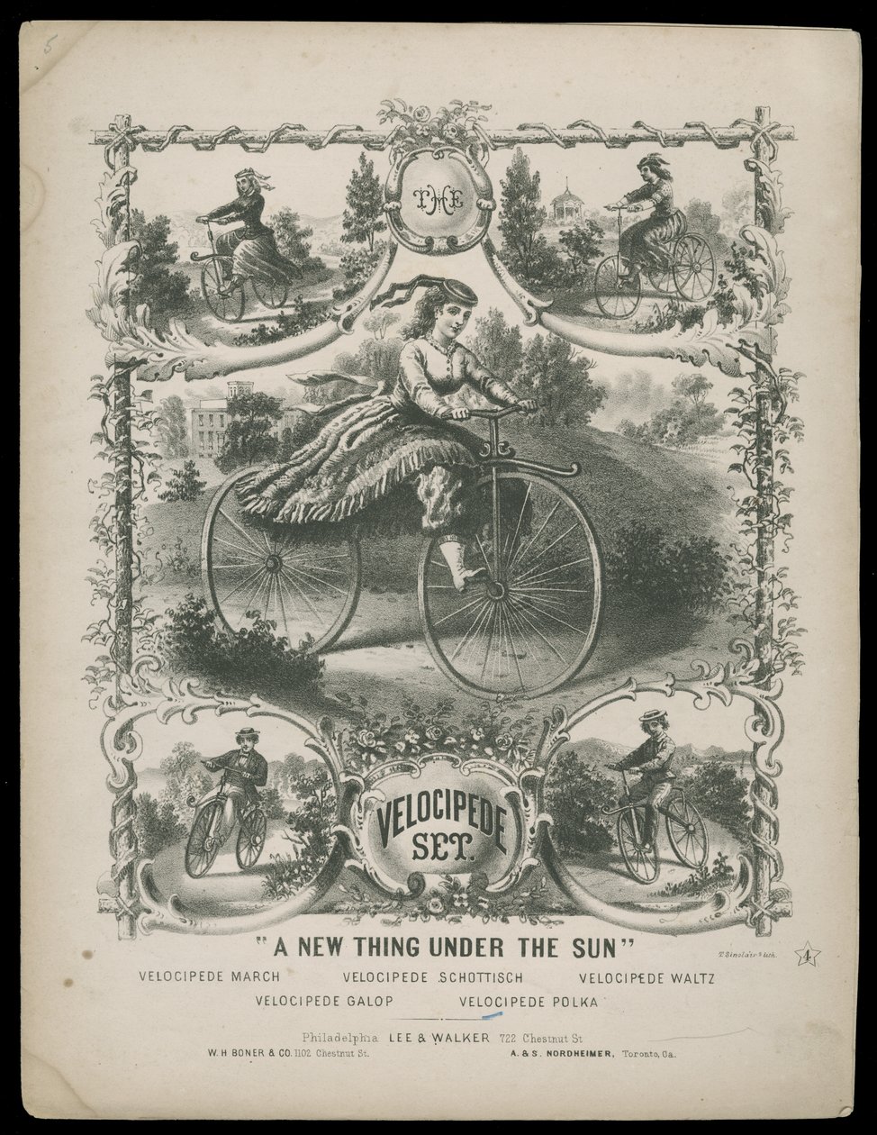 Il set del velocipede da Lee & Walker