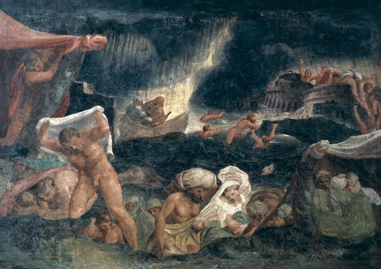 Il Diluvio da Lelio Orsi da Novellara