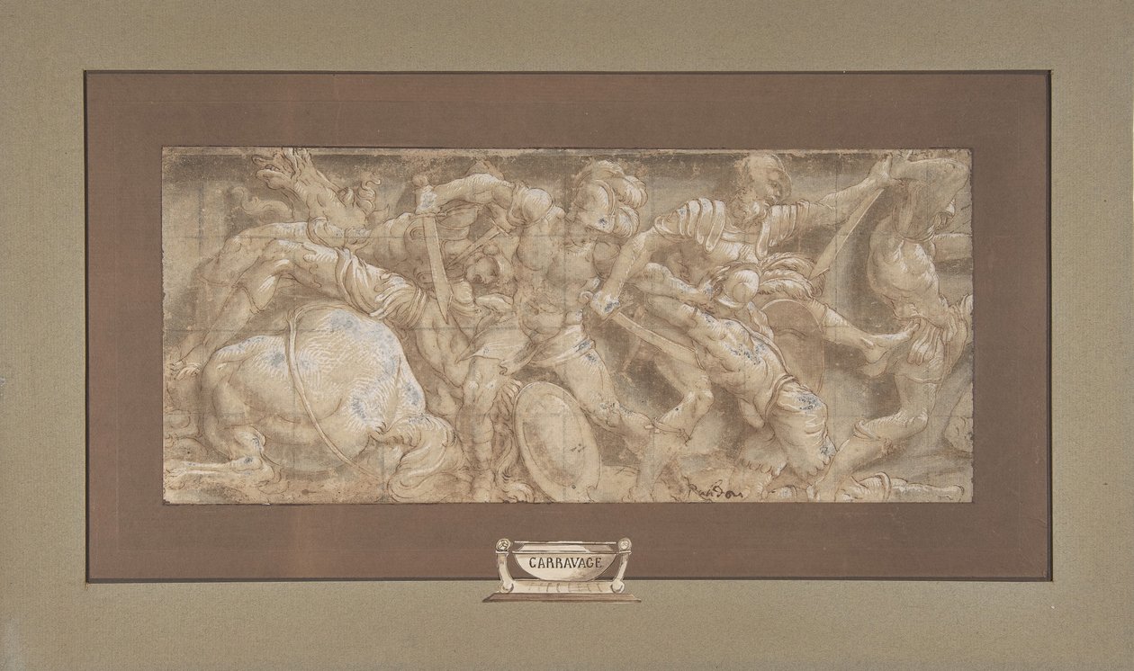 Scena di battaglia da Lelio Orsi