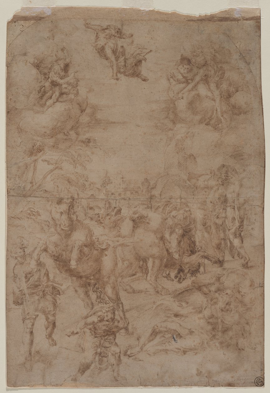 La conversione di San Paolo, dopo il 1575 da Lelio Orsi da Novellara