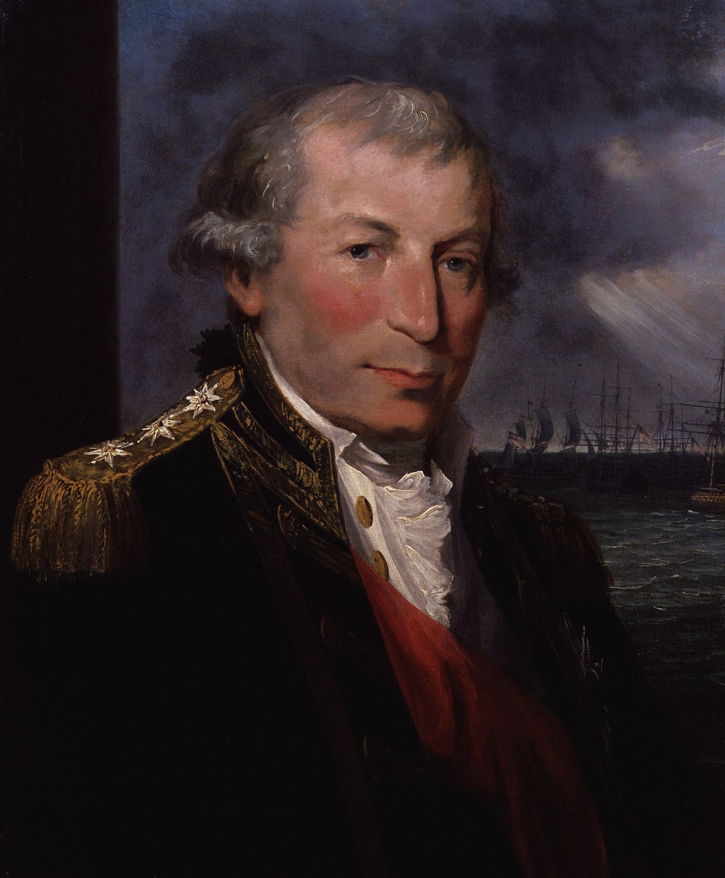 Ritratto di John Jervis, c.1795 da Lemuel Francis Abbott