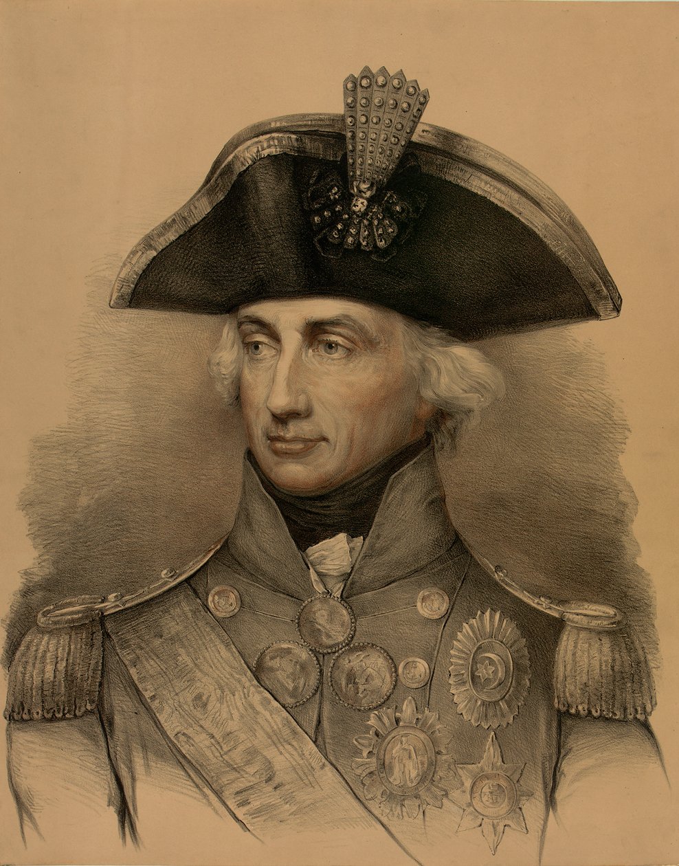 Vice-Ammiraglio Horatio Nelson (1758-1805) da Lemuel Francis (after) Abbott