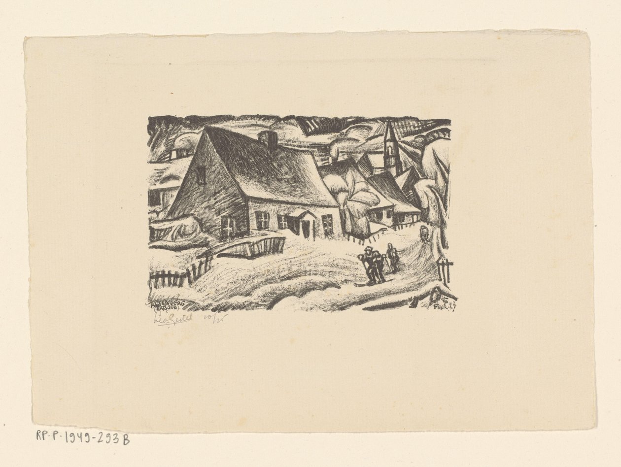 Altenberg (Monti Metalliferi) da Leo Gestel (signed by artist)