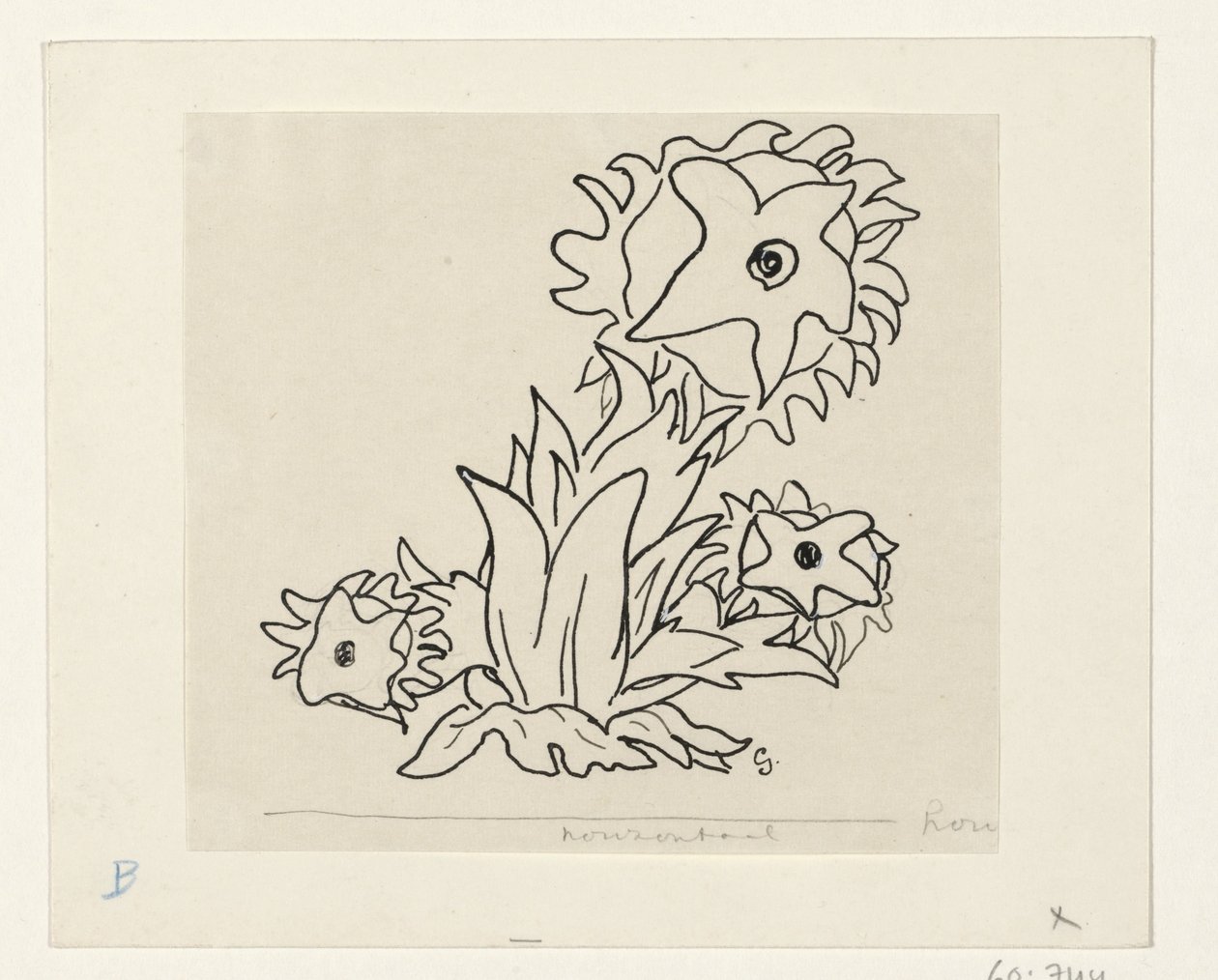Fiori da Leo Gestel (signed by artist)