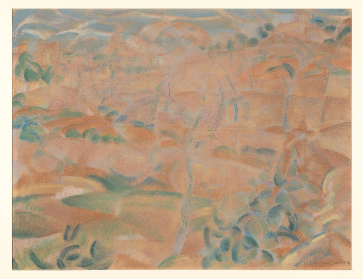 Paesaggio a Maiorca da Leo Gestel (signed by artist)
