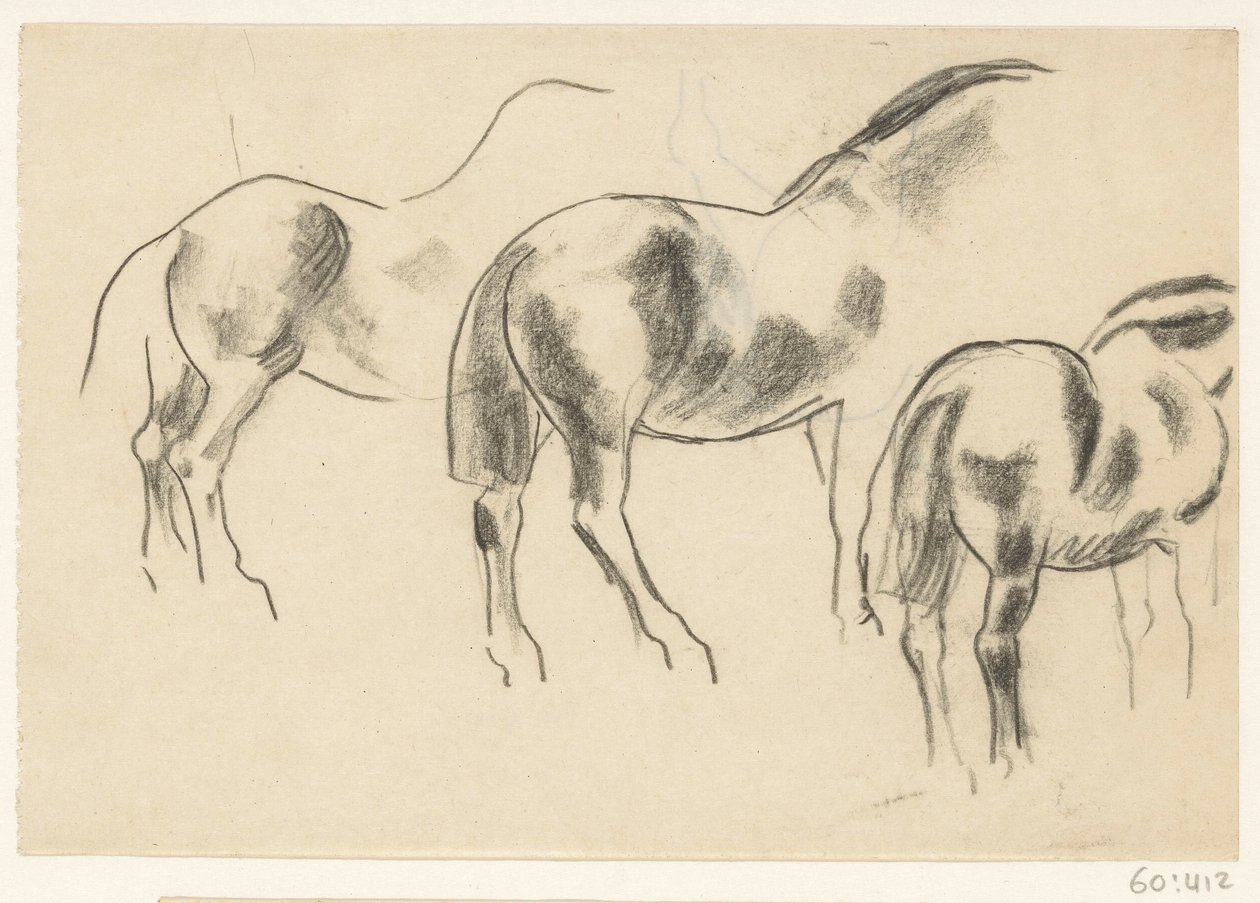 Tre cavalli da Leo Gestel