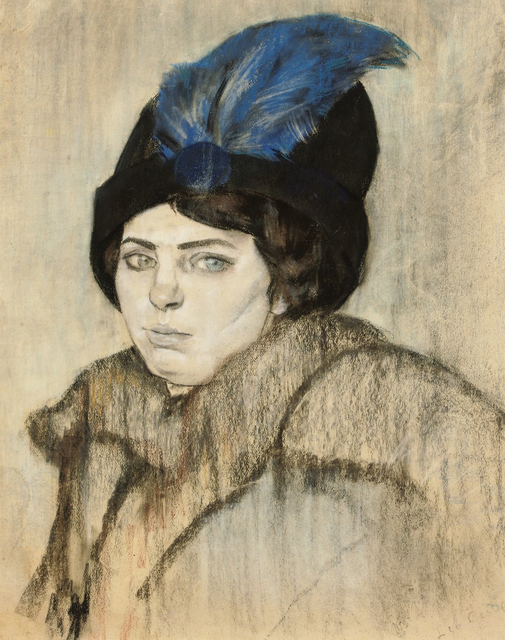 Ritratto di Marie Boendermaker-Schoenmaker da Leo Gestel