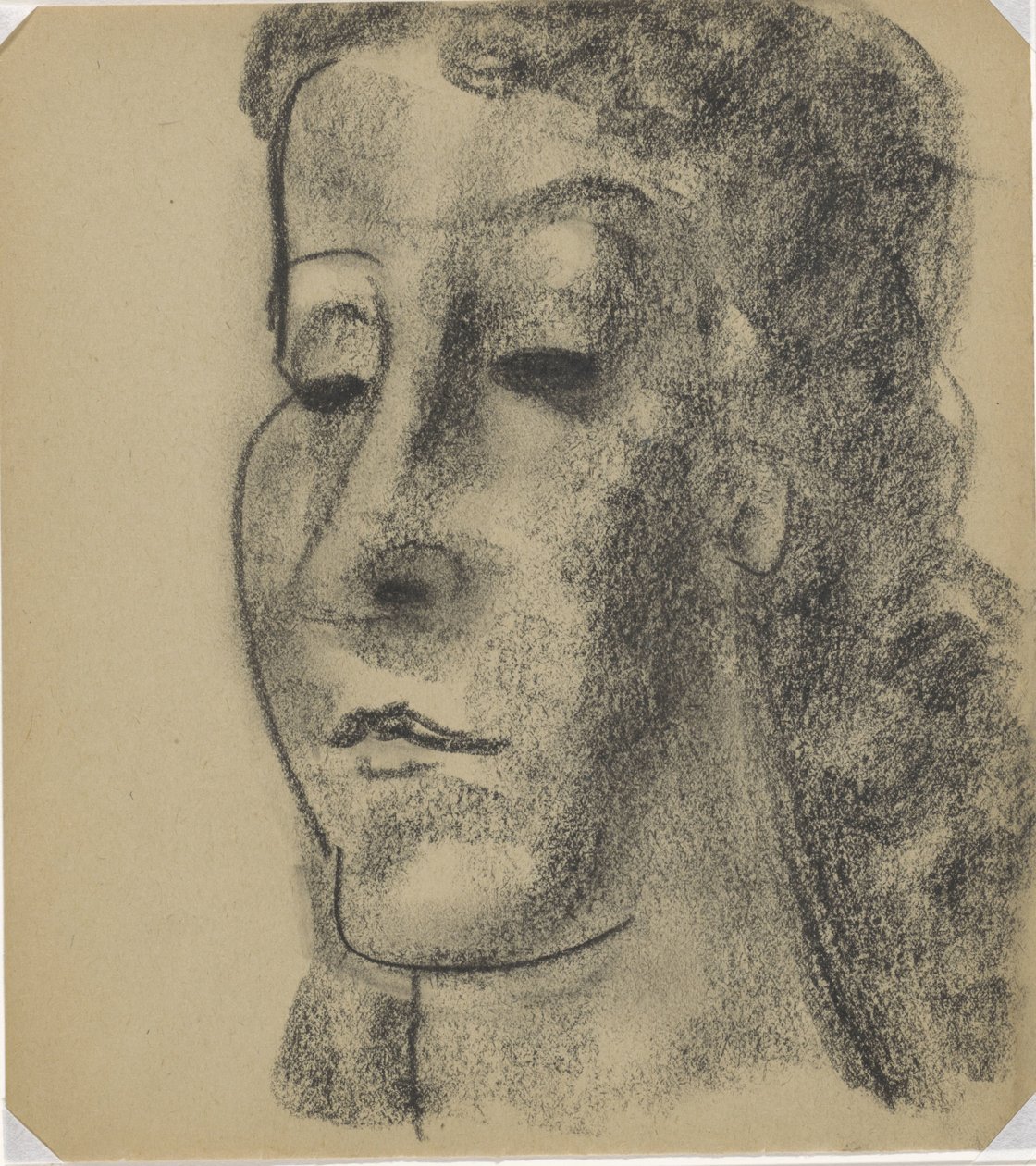 Ritratto di una donna tre quarti a sinistra da Leo Gestel