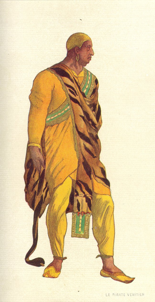 Costume per un pirata veneziano in 