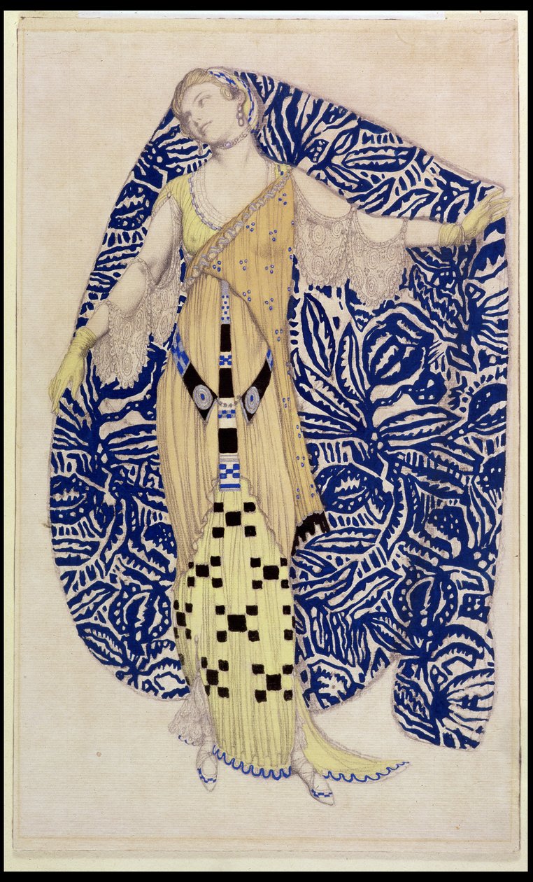 Abito moderno, Dione, 1910 da Leon Bakst