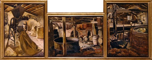 Il vecchio birrificio da Leon Henri Marie Frederic