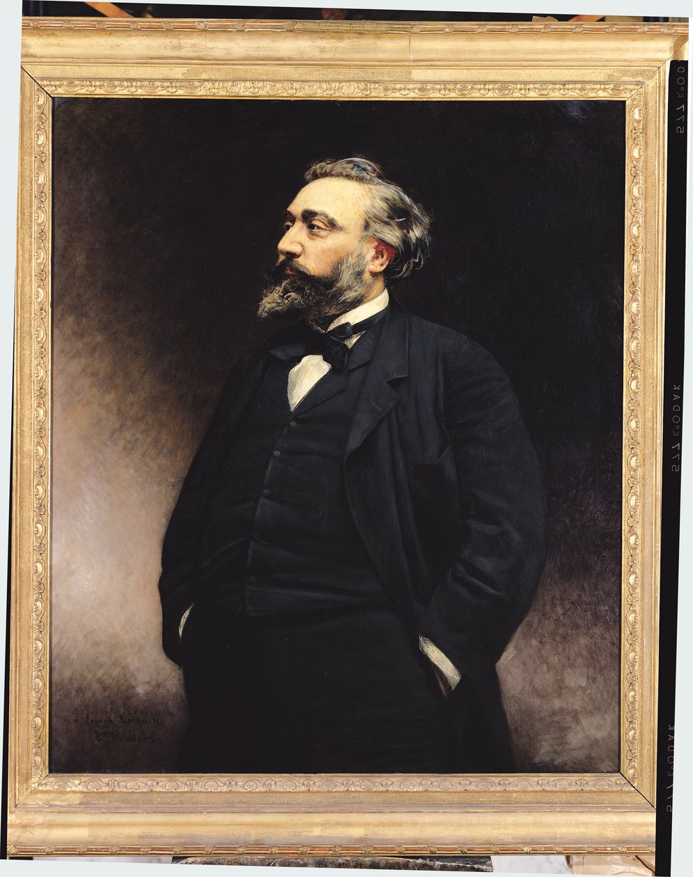 Léon Gambetta (1838-82) da Leon Joseph Florentin Bonnat