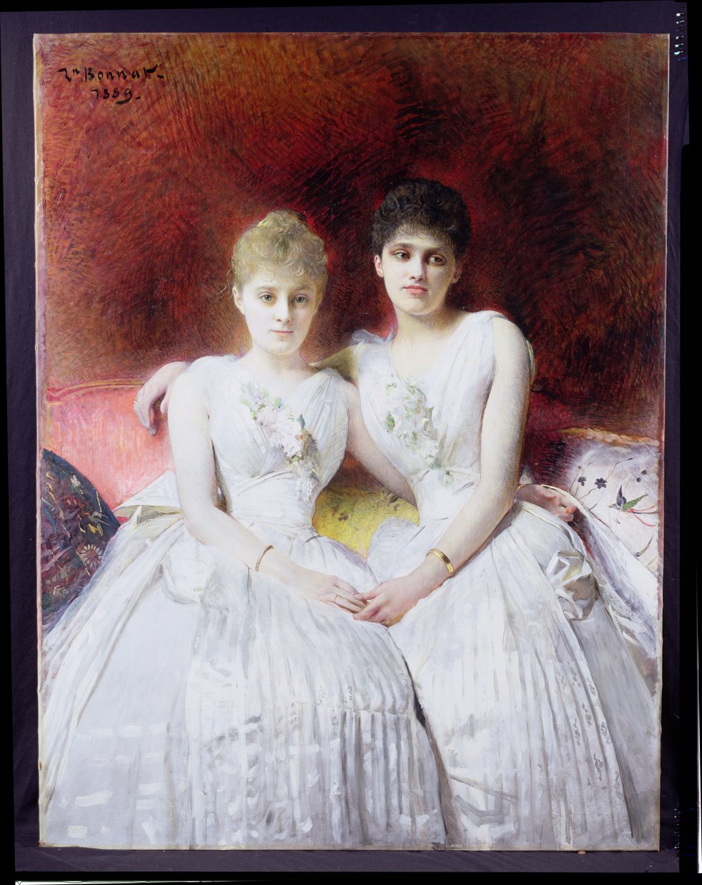 Ritratto di Marthe e Terese Galoppe, 1889 da Leon Joseph Florentin Bonnat