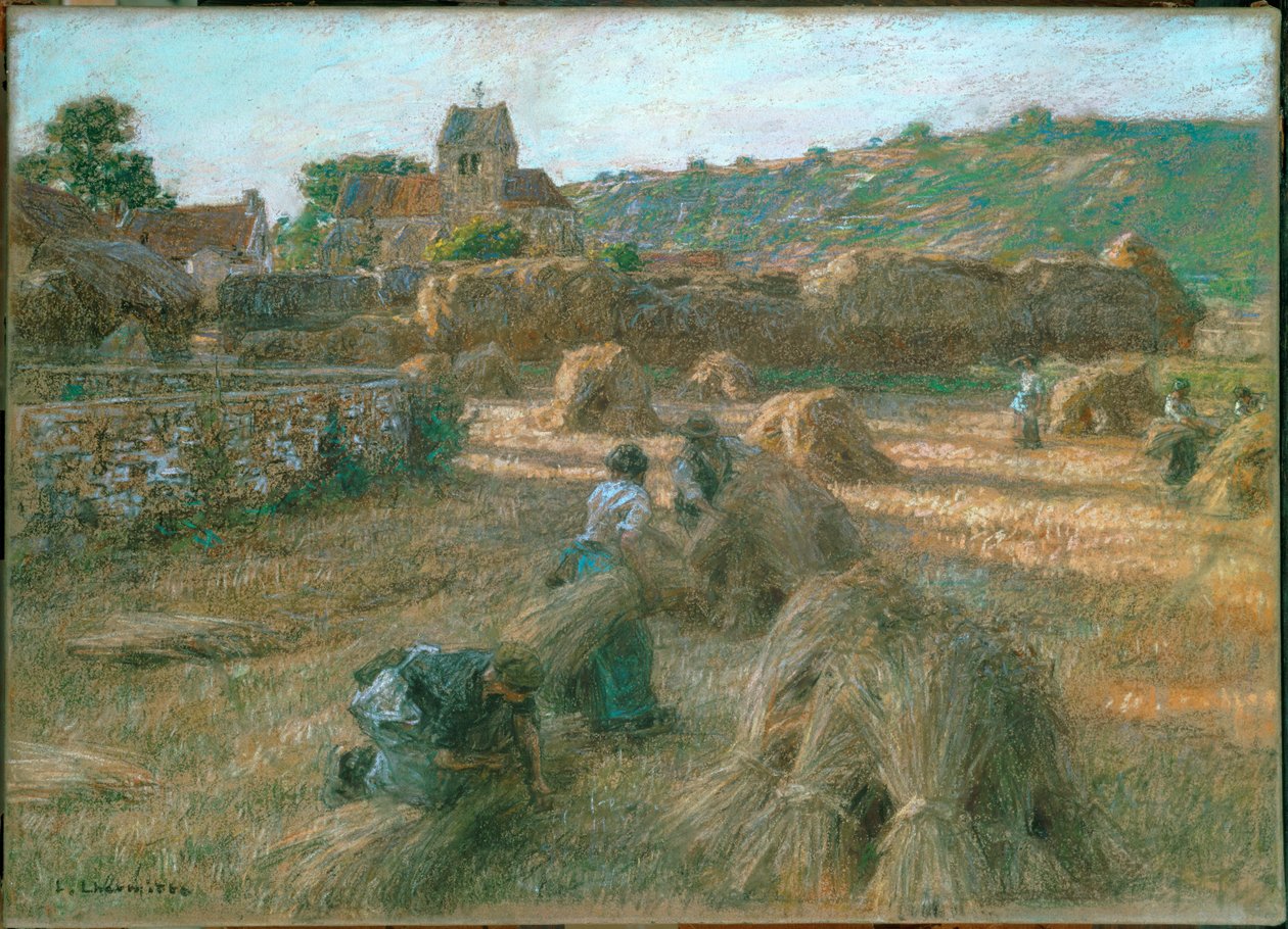 Fogli di legatura da Leon Augustin Lhermitte