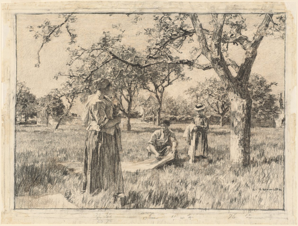 Primavera da Leon Augustin Lhermitte