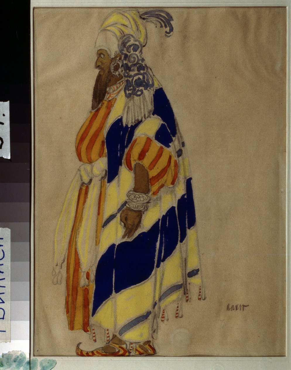 Disegno di costume per il balletto 